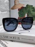 Burberry Oversized Black Lens Sunglasses for Men & Women - 358596