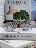 Versace Oversized Gray Lens Sunglasses for Men & Women - 358788