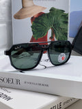 Ray-Ban Polarized Square Black Lens Sunglasses for Men & Women - 416646