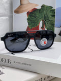 Ray-Ban Polarized Square Black Lens Sunglasses for Men & Women - 450104