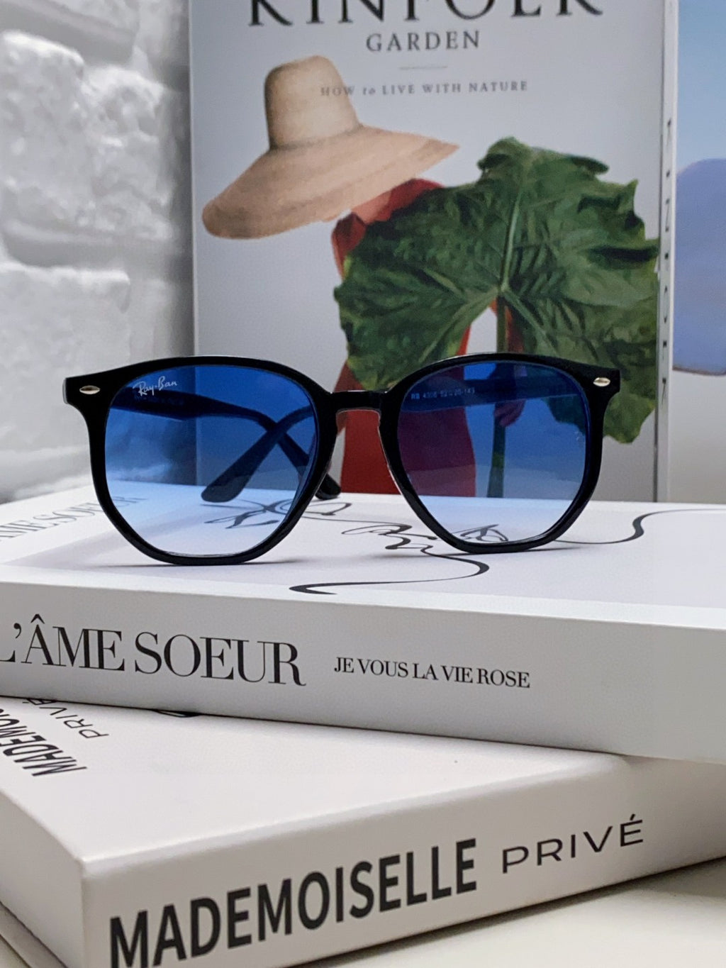 Ray-Ban RB4306 Oversized Black Lens Sunglasses for Men & Women - 416654 - detail image 3