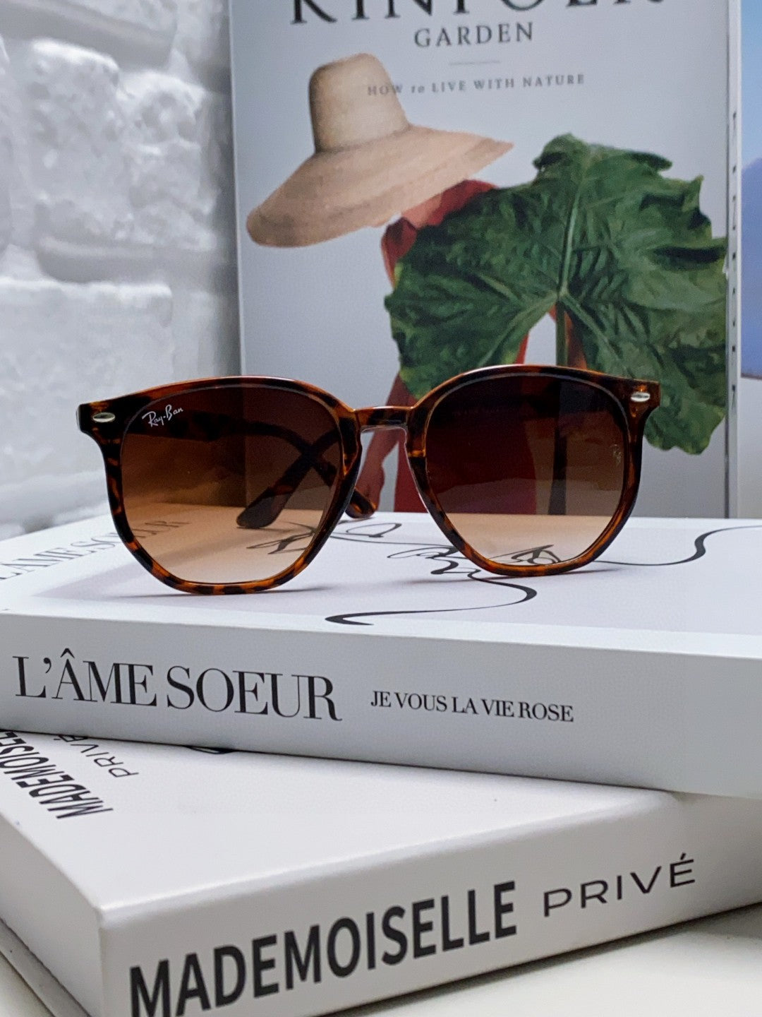 Ray-Ban RB4306 Oversized Brown Lens Sunglasses for Men & Women - 450111 - detail image 3