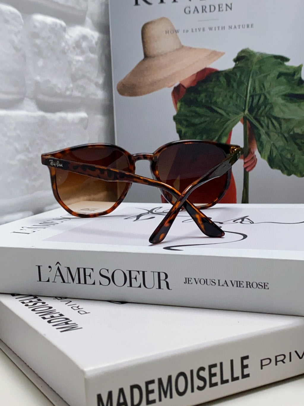 Ray-Ban RB4306 Oversized Brown Lens Sunglasses for Men & Women - 416655 - detail image 4