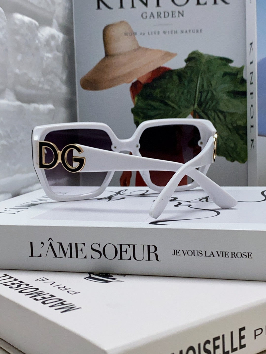 Dolce & Gabbana Oversized Silver Lens Sunglasses for Men & Women - 466453 - detail image 2
