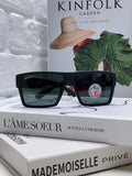 Ray-Ban RB1532 Polarized Square Black Lens Sunglasses for Men