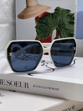 Celine Square Black Lens Sunglasses for Men & Women - 415651