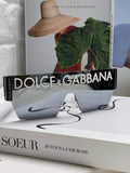 Dolce & Gabbana Lightweight Rimless Gray Lens Sunglasses for Men & Wo - 433044