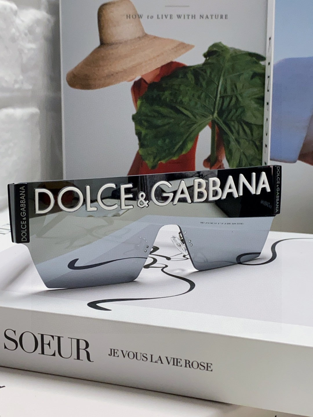 Dolce & Gabbana Lightweight Rimless Gray Lens Sunglasses for Men & Wo - 433044