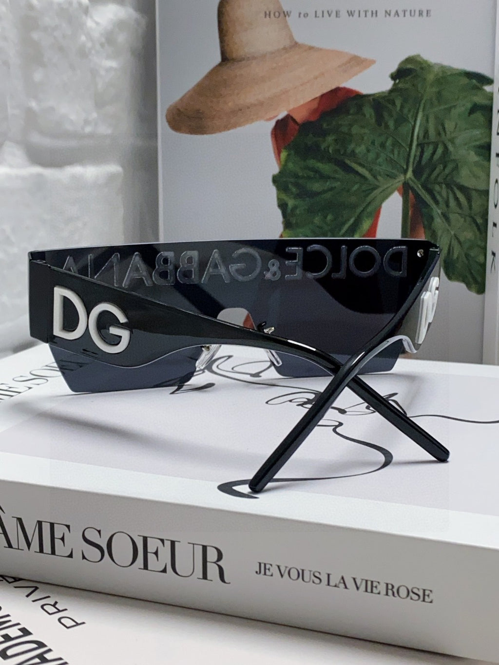Dolce & Gabbana Lightweight Rimless Gray Lens Sunglasses for Men & Wo - 433044 - detail image 2