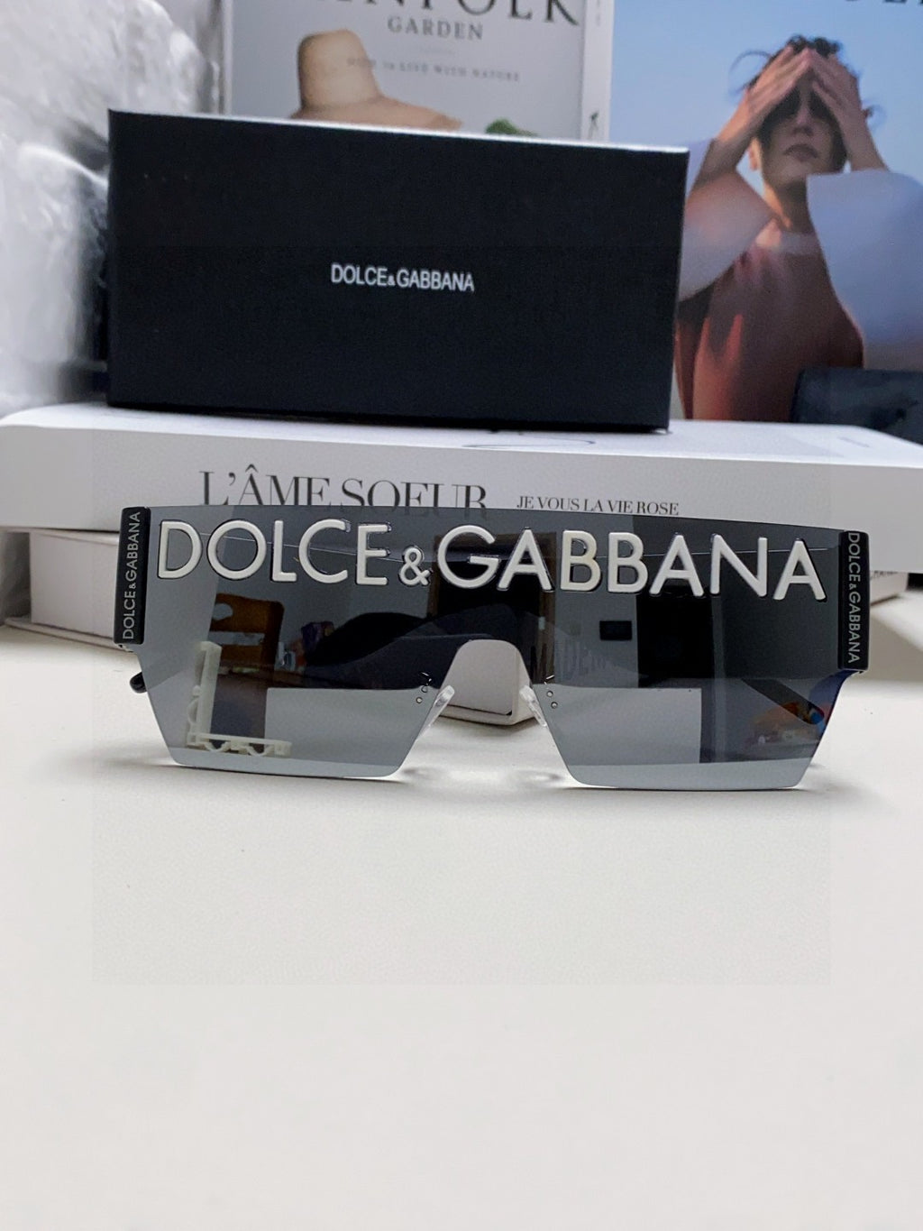 Dolce & Gabbana Lightweight Rimless Gray Lens Sunglasses for Men & Wo - 433044 - detail image 6