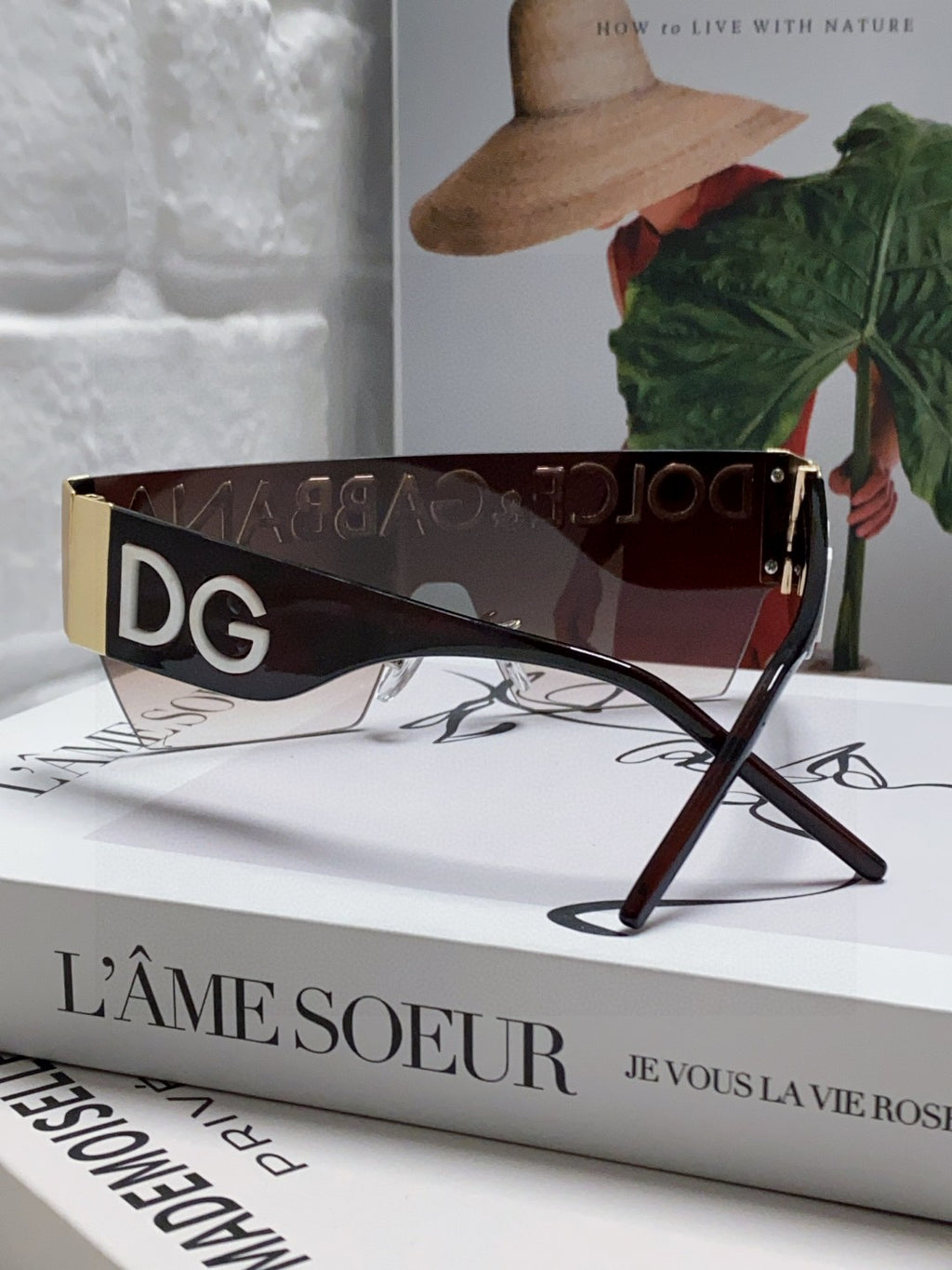 Dolce & Gabbana Lightweight Rimless Gray Lens Sunglasses for Men & Women