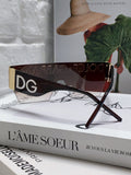 Dolce & Gabbana Lightweight Rimless Gray Lens Sunglasses for Men & Women