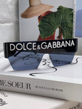 Dolce & Gabbana Lightweight Rimless Blue Lens Sunglasses for Men & Wo - 158711