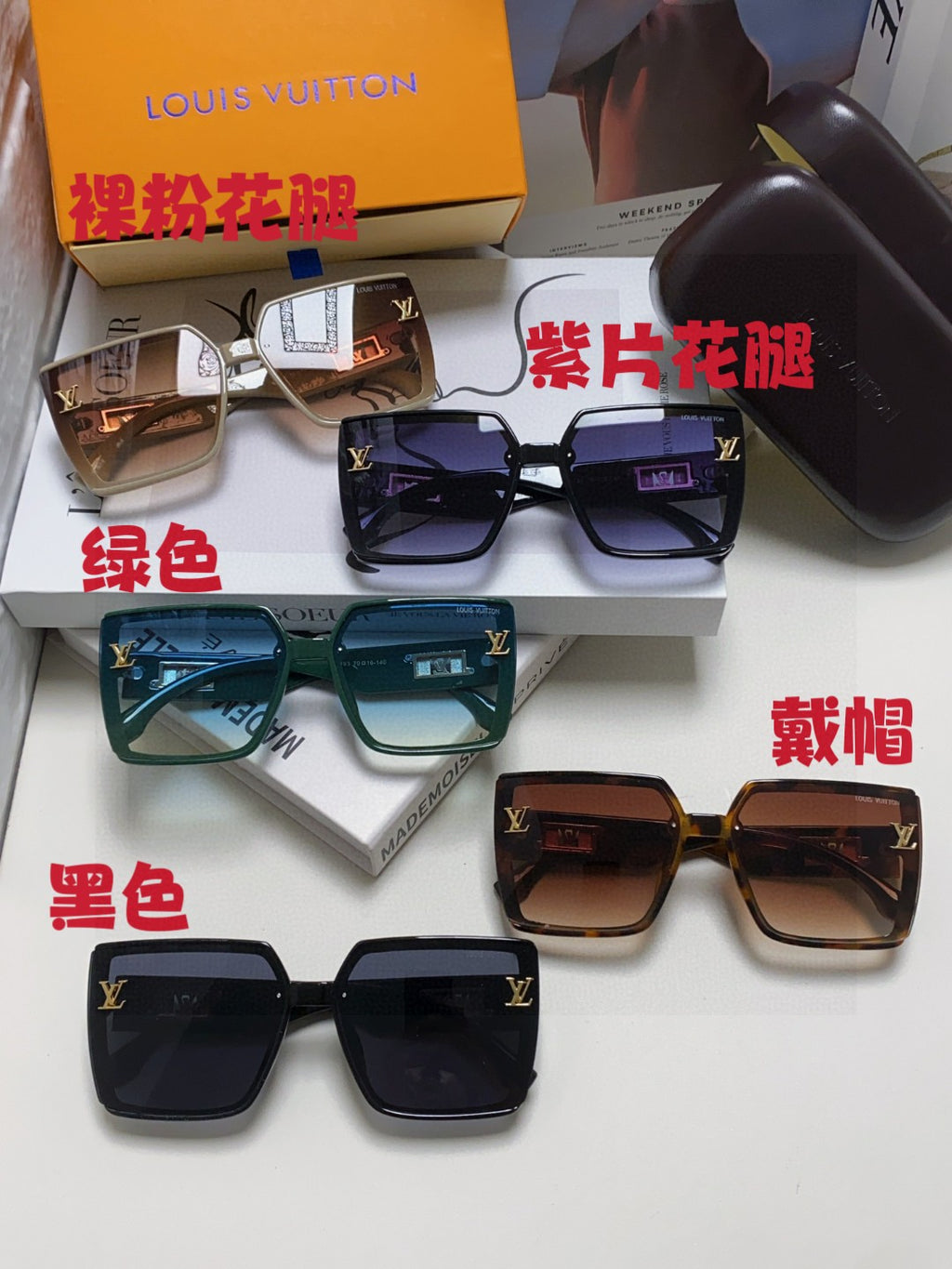 Louis Vuitton Polarized Oversized Gray Lens Sunglasses for Men & Wome - 371385 - detail image 9