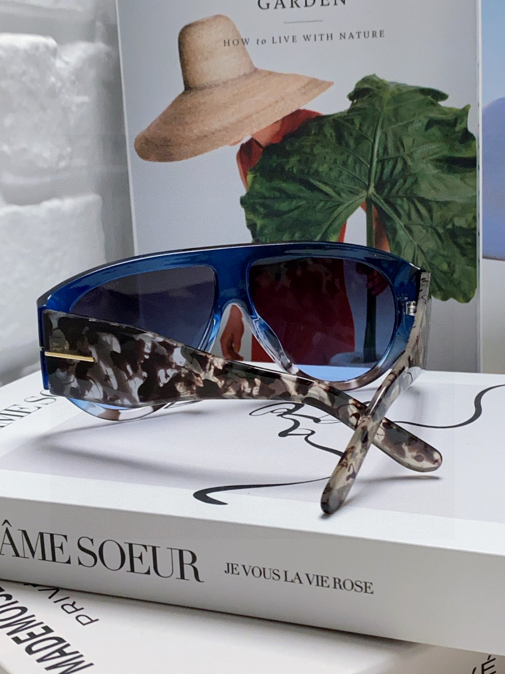 Tom Ford Aviator Blue Lens Sunglasses for Men & Women - 935475 - detail image 2