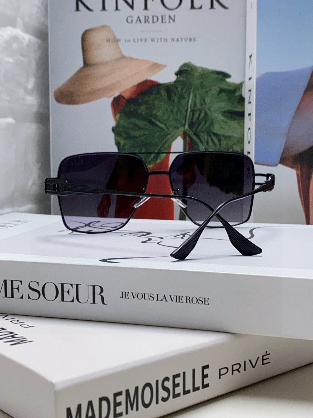 Dita Square Silver Lens Sunglasses for Men & Women - 383138 - detail image 2