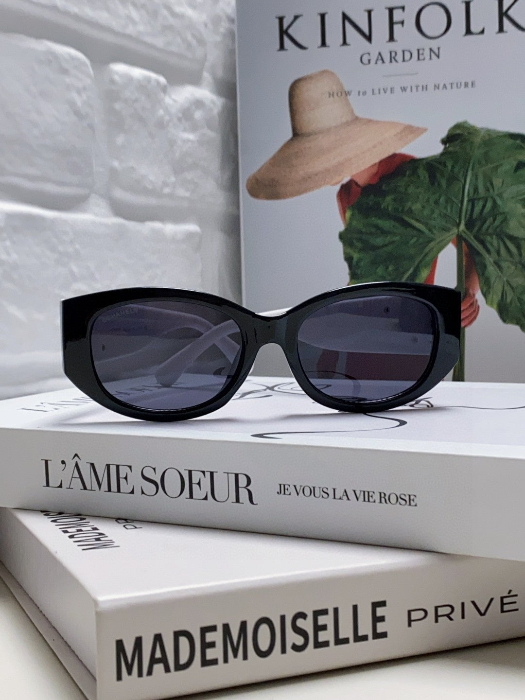 Chanel Oval Silver Lens Sunglasses for Men & Women - 867099