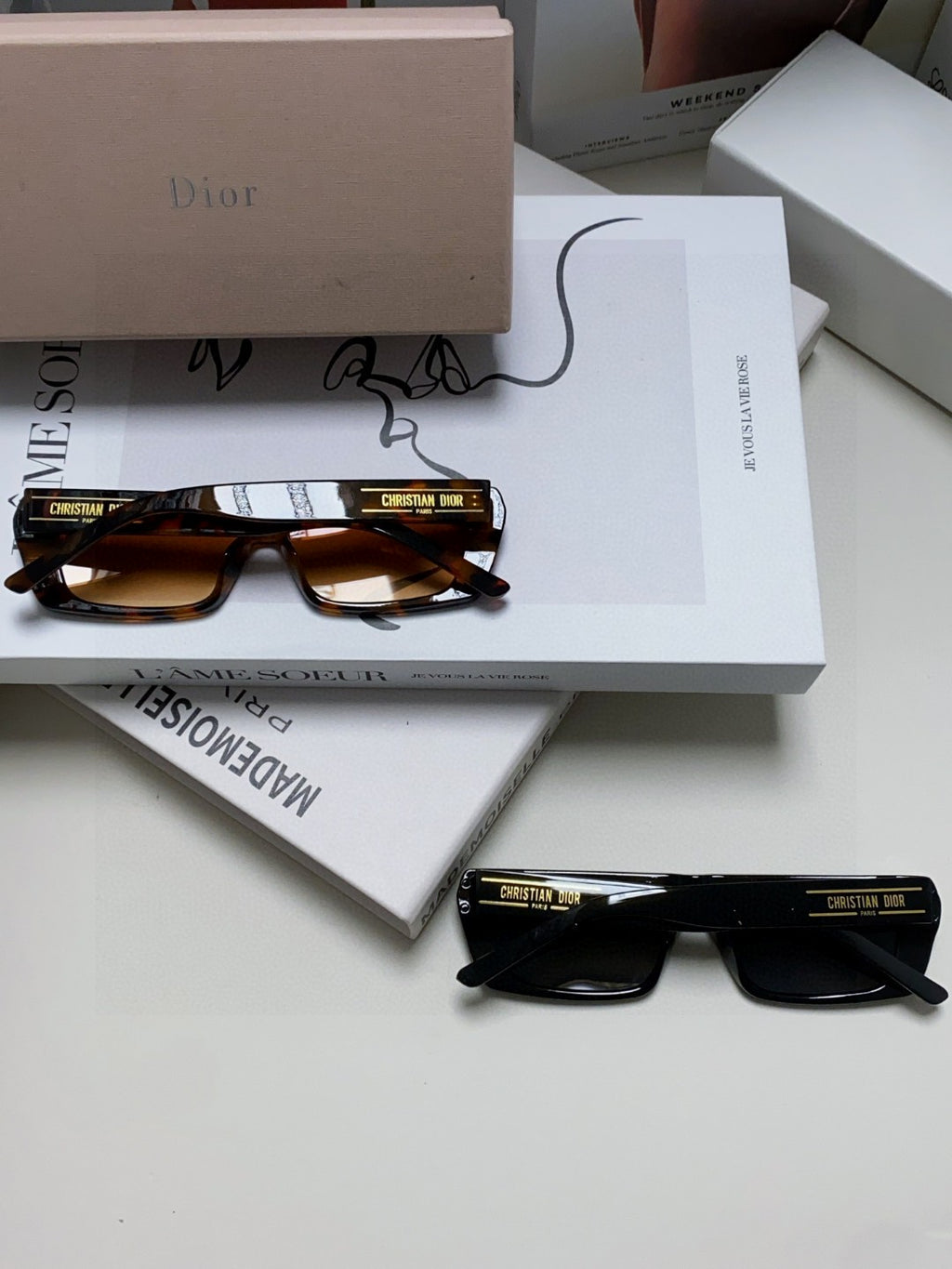 Dior Square Silver Lens Sunglasses for Men & Women - 382437 - detail image 8