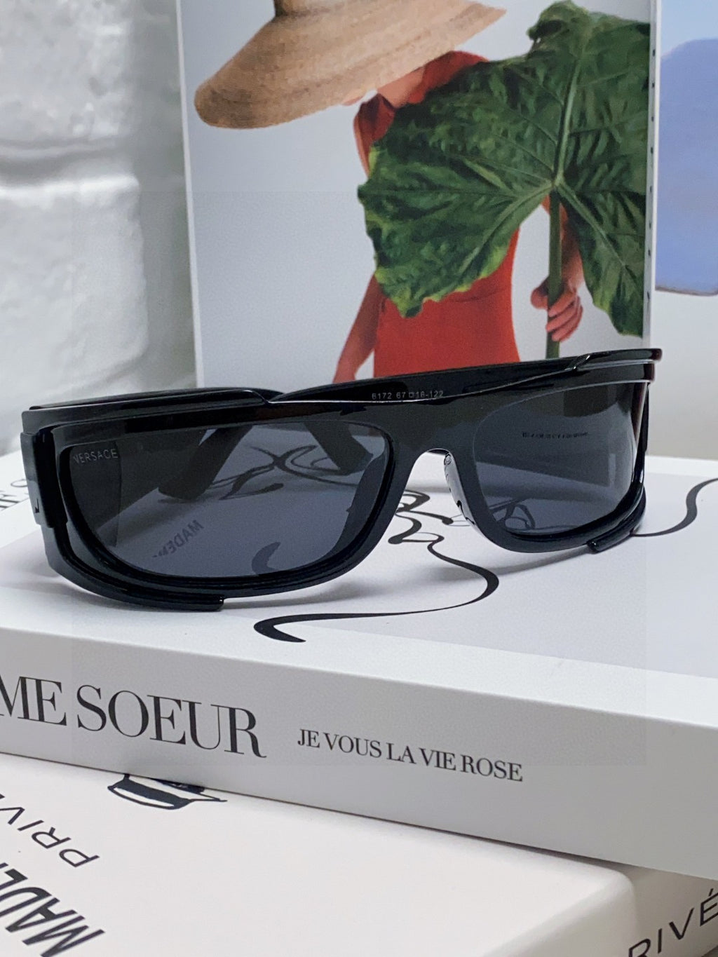 Versace Aviator Blue Lens Sunglasses for Men - 158644