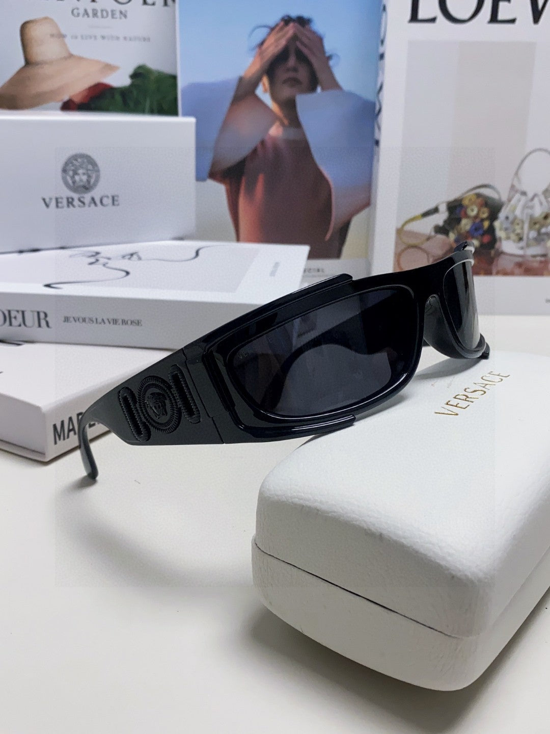 Versace Aviator Blue Lens Sunglasses for Men - 158644 - detail image 7