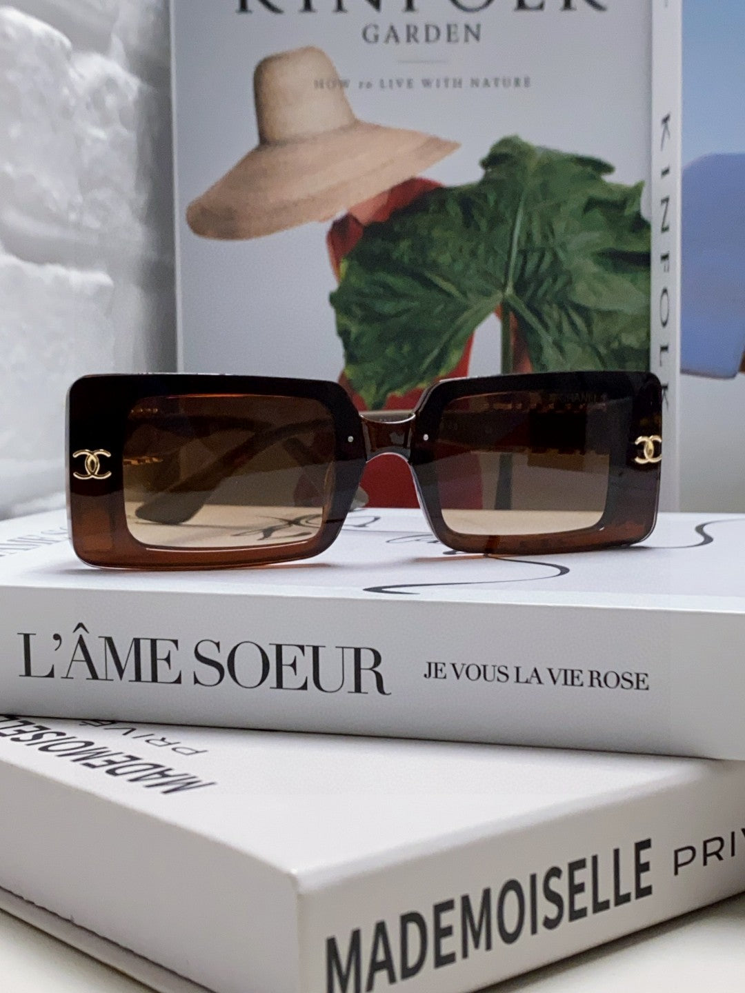 Chanel Polarized Square Red Lens Sunglasses for Men & Women - 867069