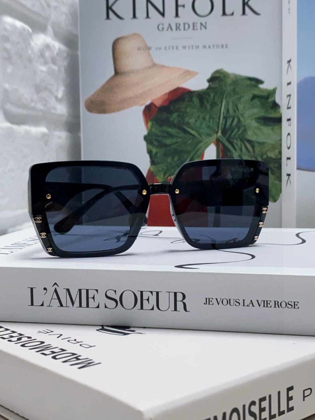 Chanel Polarized Square Blue Lens Sunglasses for Men & Women - 867078