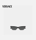 Versace 0VE4465F Rectangular Black Lens Sunglasses for Men & Women - 449851