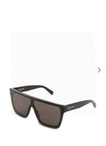 Saint Laurent Acetate Oversized Black Lens Sunglasses for Men & Women - 415563