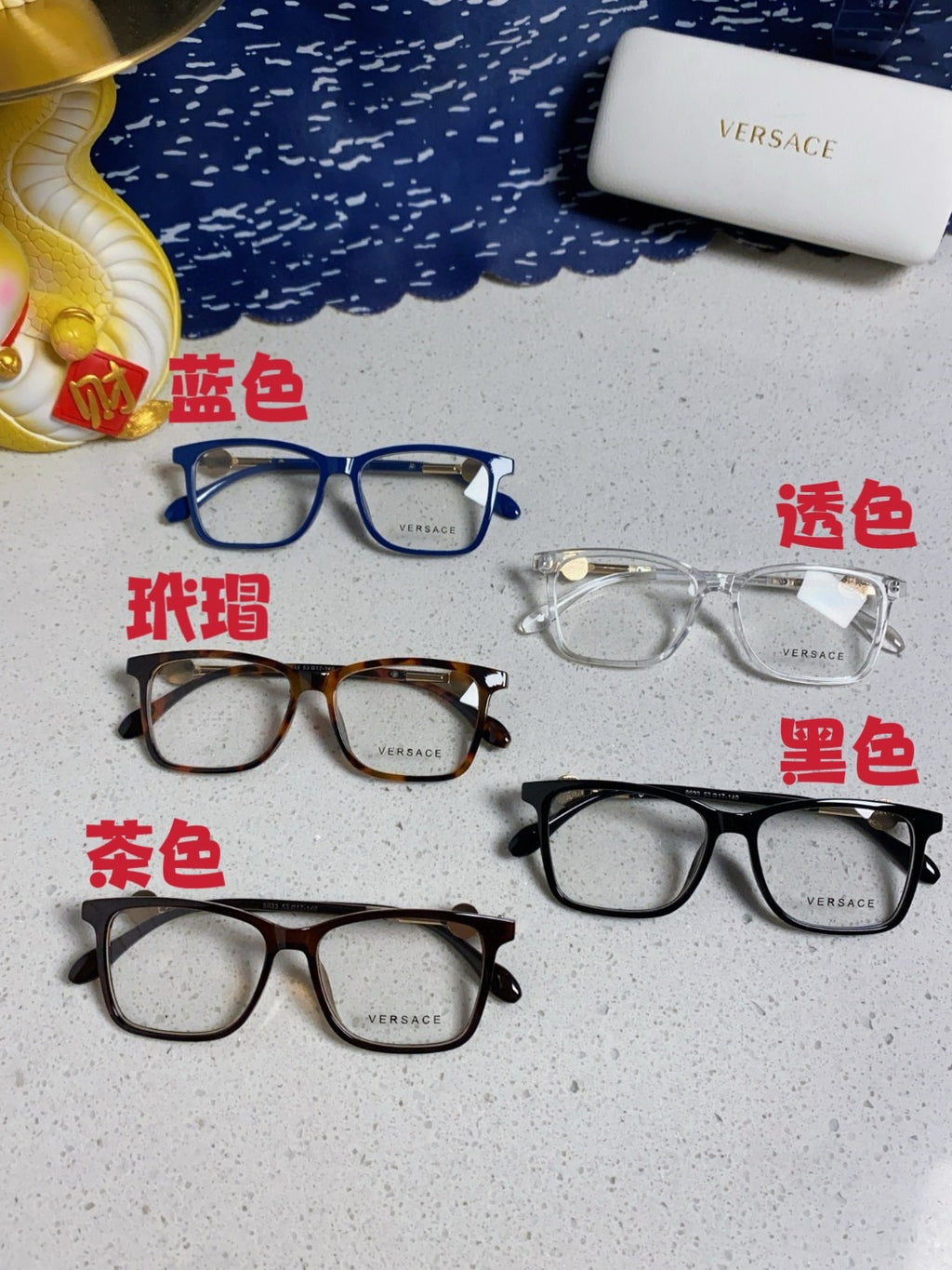 Versace Square Silver Lens Sunglasses for Men & Women - 449888 - detail image 12
