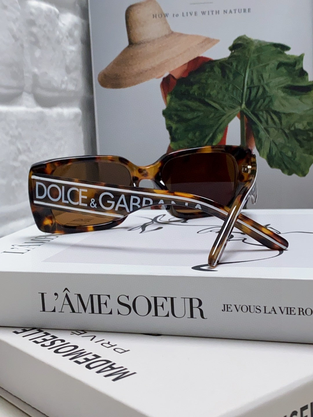 Dolce & Gabbana Polarized Square Brown Lens Sunglasses for Men & Wome - 399480 - detail image 2