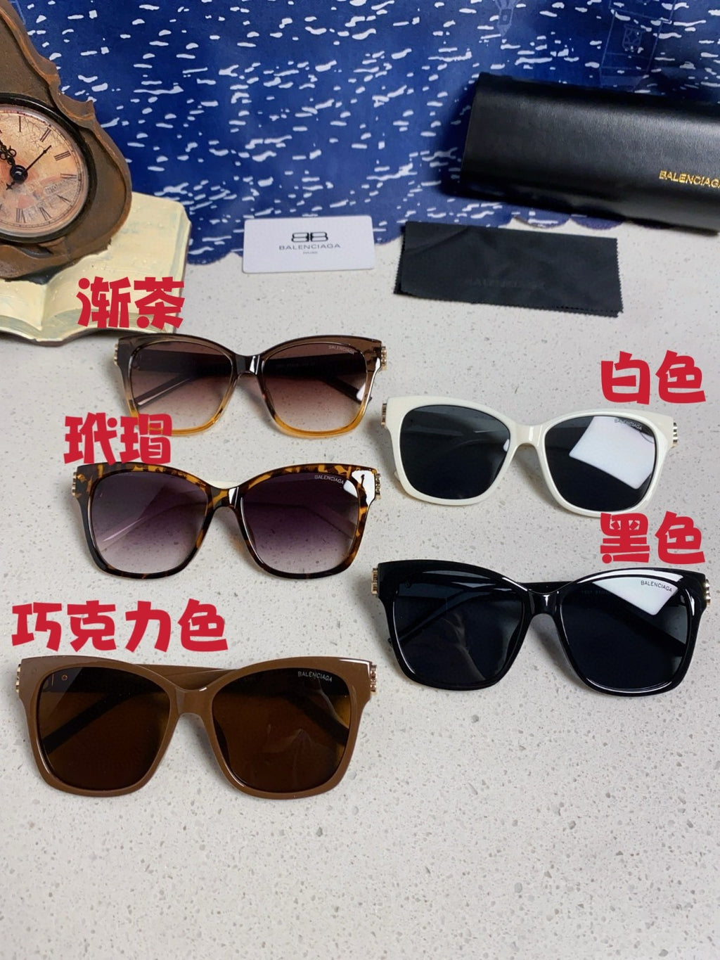 Balenciaga BB0102SA Fashion Silver Lens Sunglasses for Men & Women - detail image 12