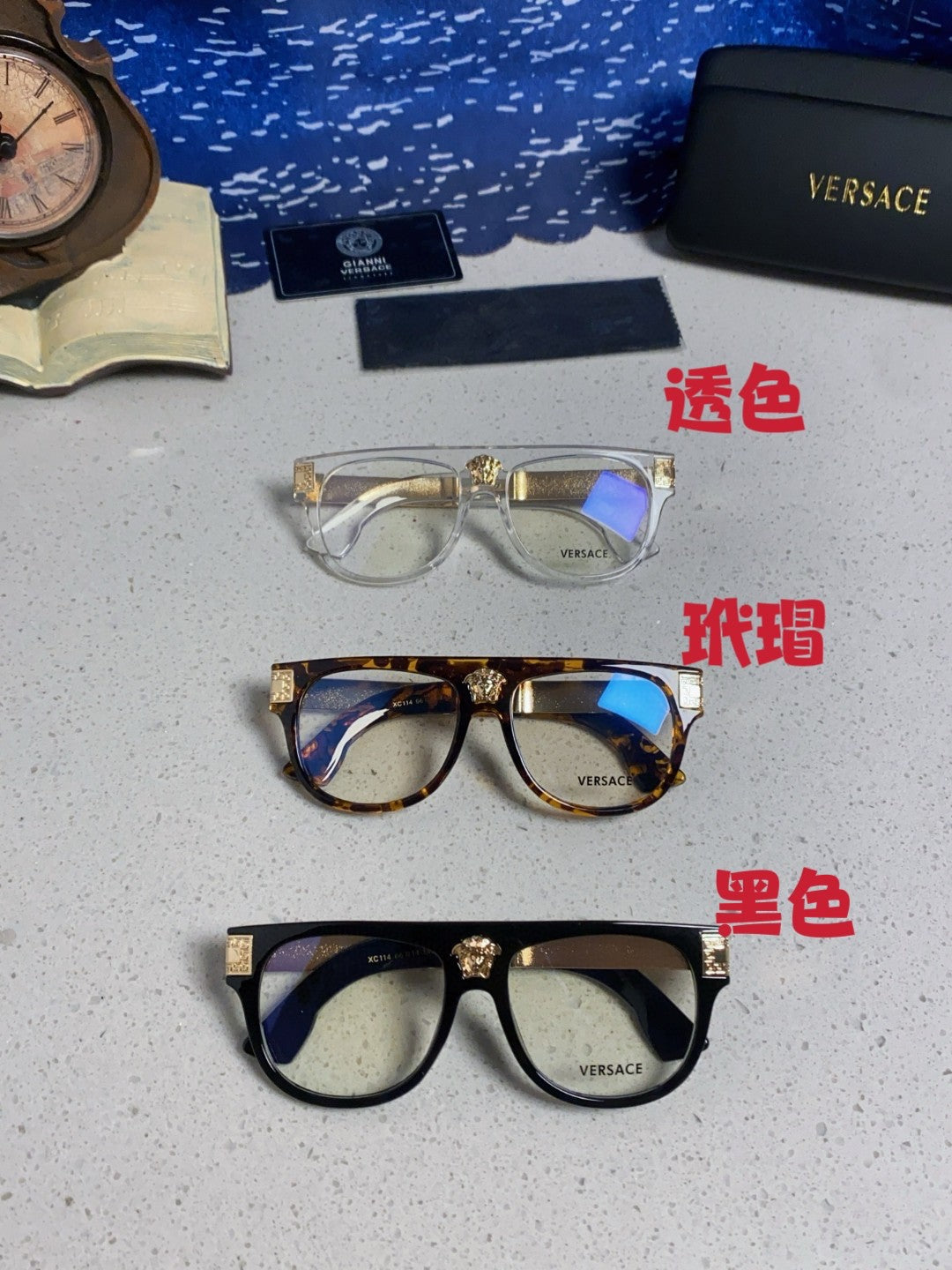 Versace Square Brown Lens Sunglasses for Men & Women - detail image 11