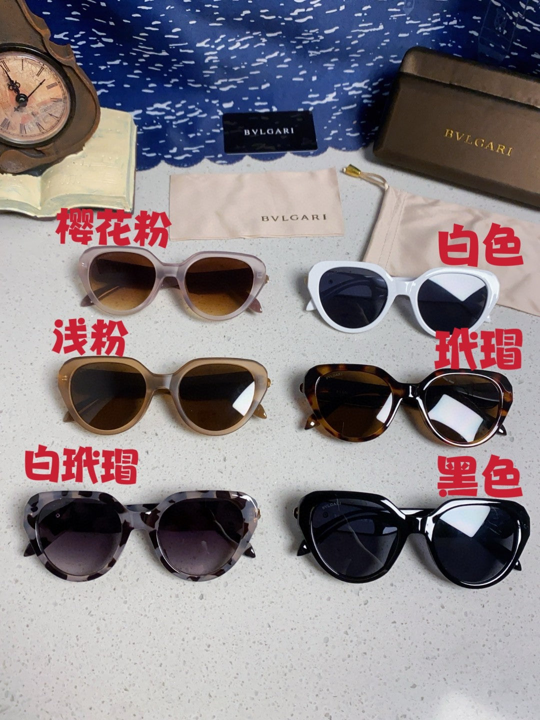 Bottega Veneta Metal Round Blue Lens Sunglasses for Men & Women - detail image 12