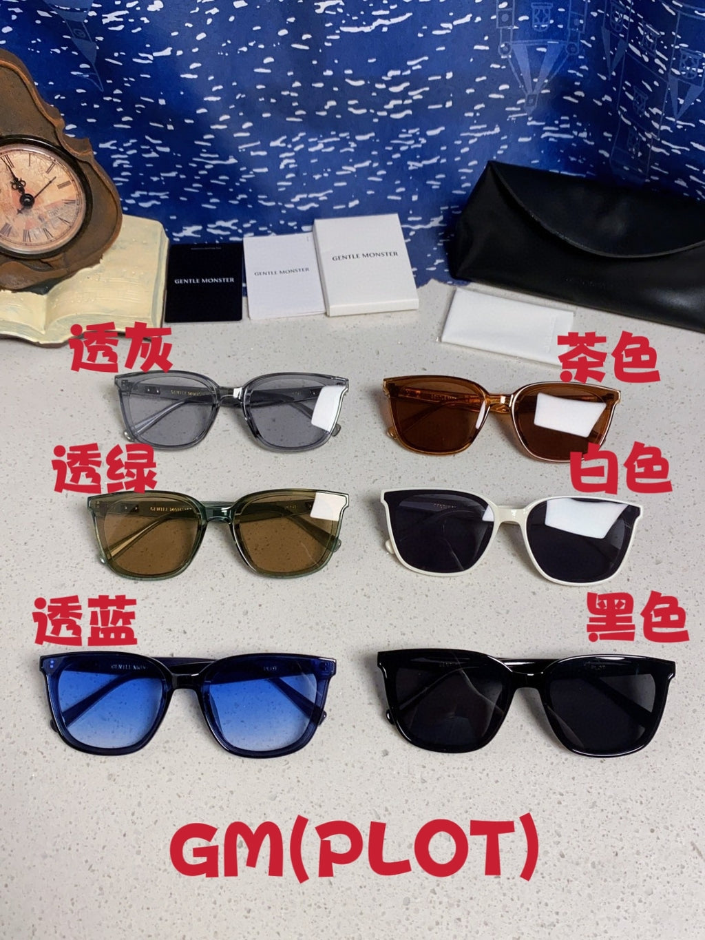 Gentle Monster PLOT Polarized Fashion Brown Lens Sunglasses for Men - detail image 12