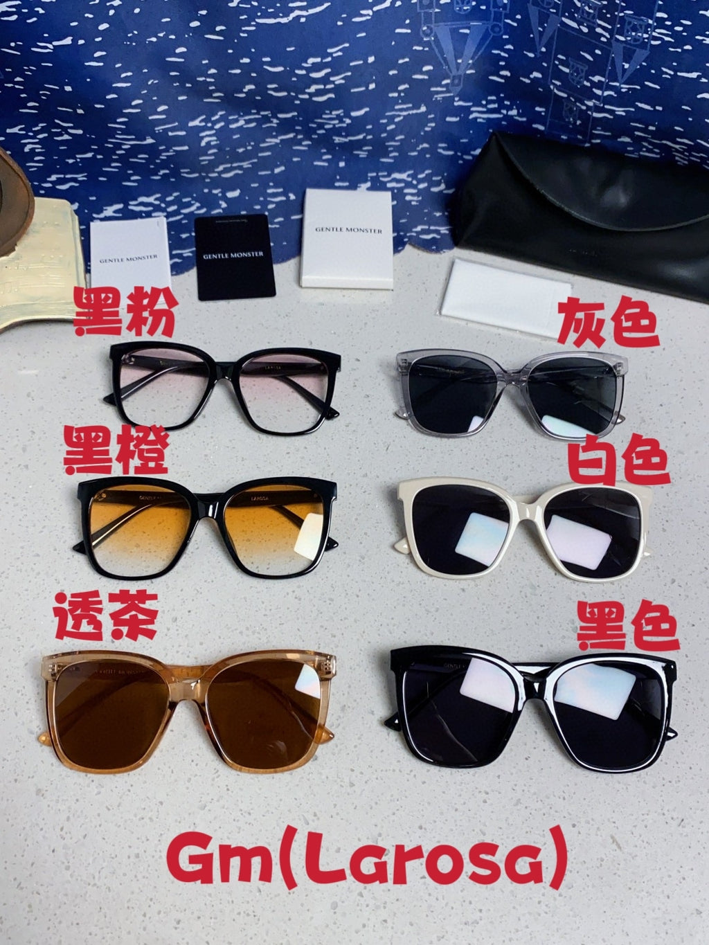 Gentle Monster LAROSA Square Silver Lens Sunglasses for Men & Women - detail image 12