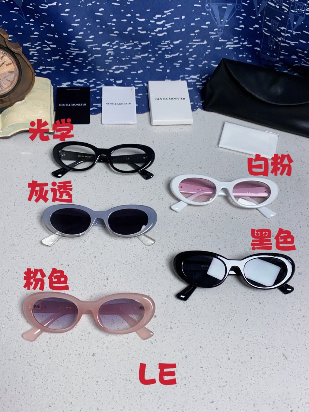 Gentle Monster Polarized Oval Silver Lens Sunglasses for Men - 466386 - detail image 11