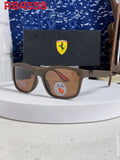 Ray-Ban RB4558 Polarized Square Brown Lens Sunglasses for Men & Women