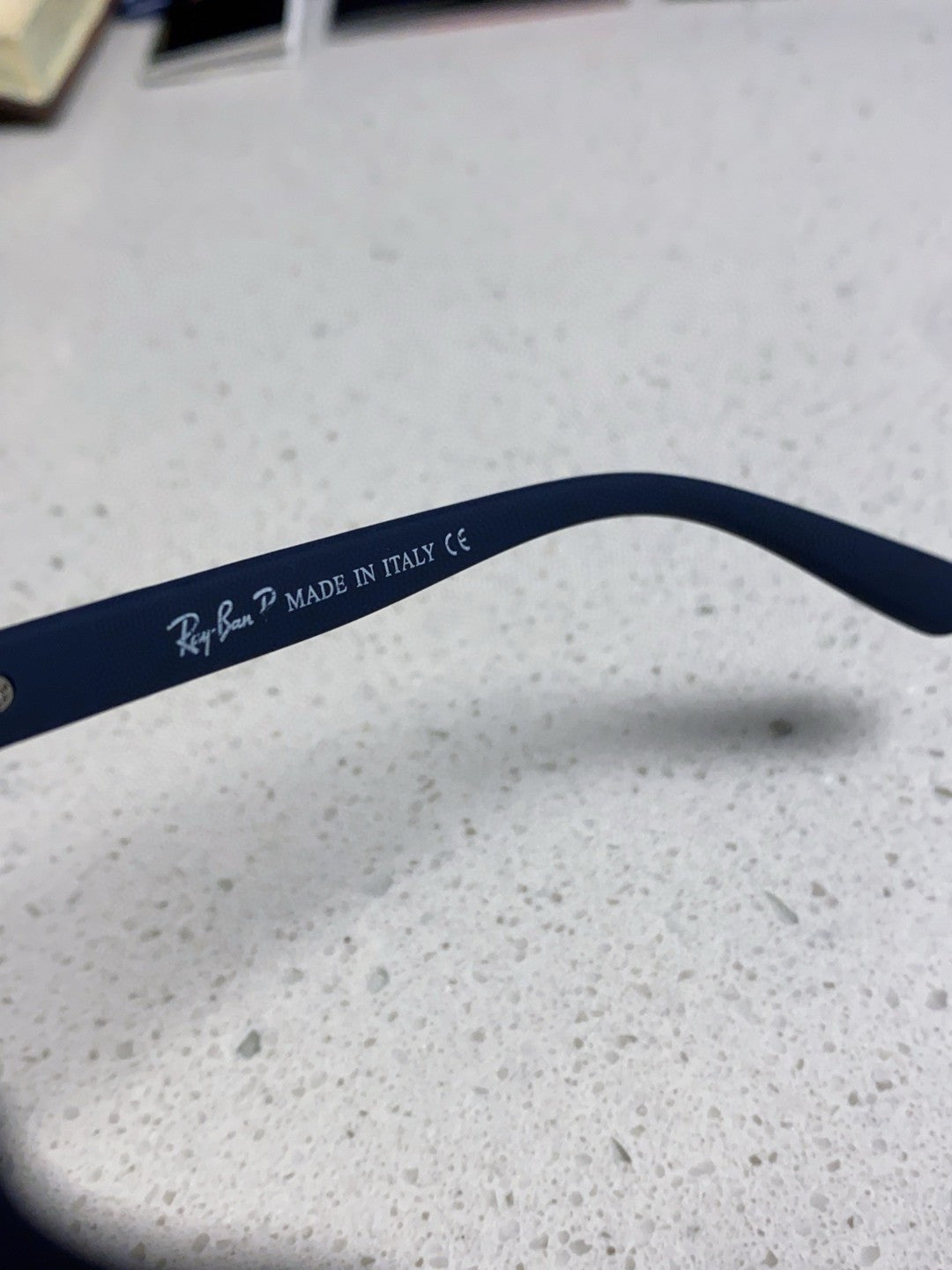 Ray-Ban RB69030 Square Silver Lens Sunglasses for Men - 450163 - detail image 8