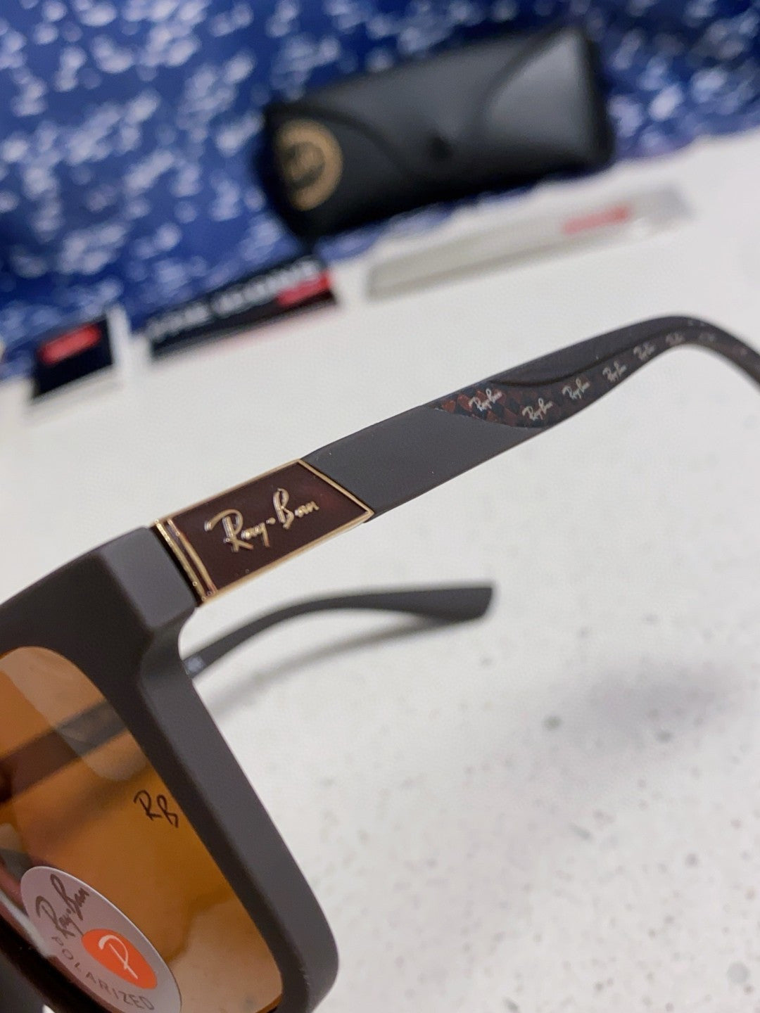 Ray-Ban RB69030 Square Brown Lens Sunglasses for Men - 416703 - detail image 7