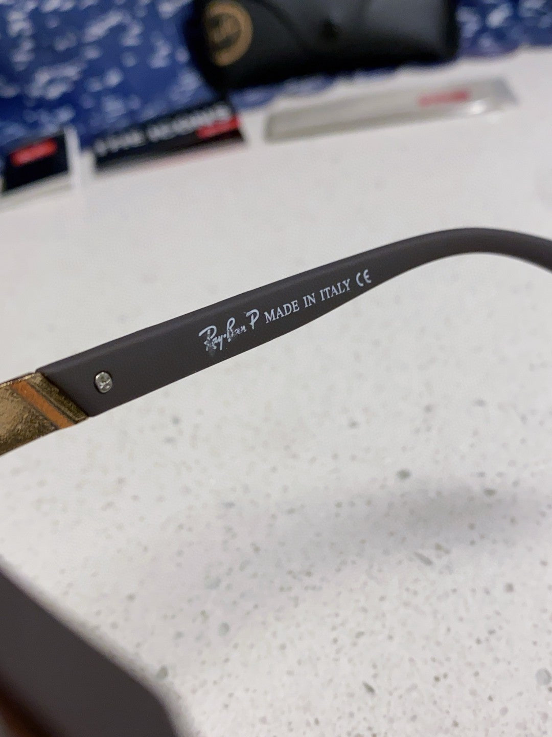 Ray-Ban RB69030 Square Brown Lens Sunglasses for Men - 450164 - detail image 8