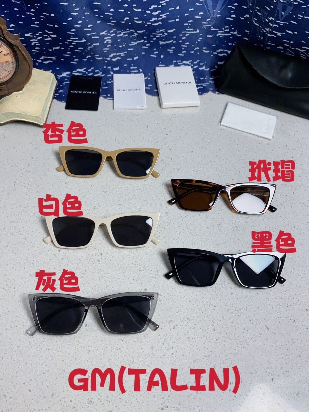 Gentle Monster TALIN Cat-Eye Brown Lens Sunglasses for Men & Women - 488059 - detail image 12