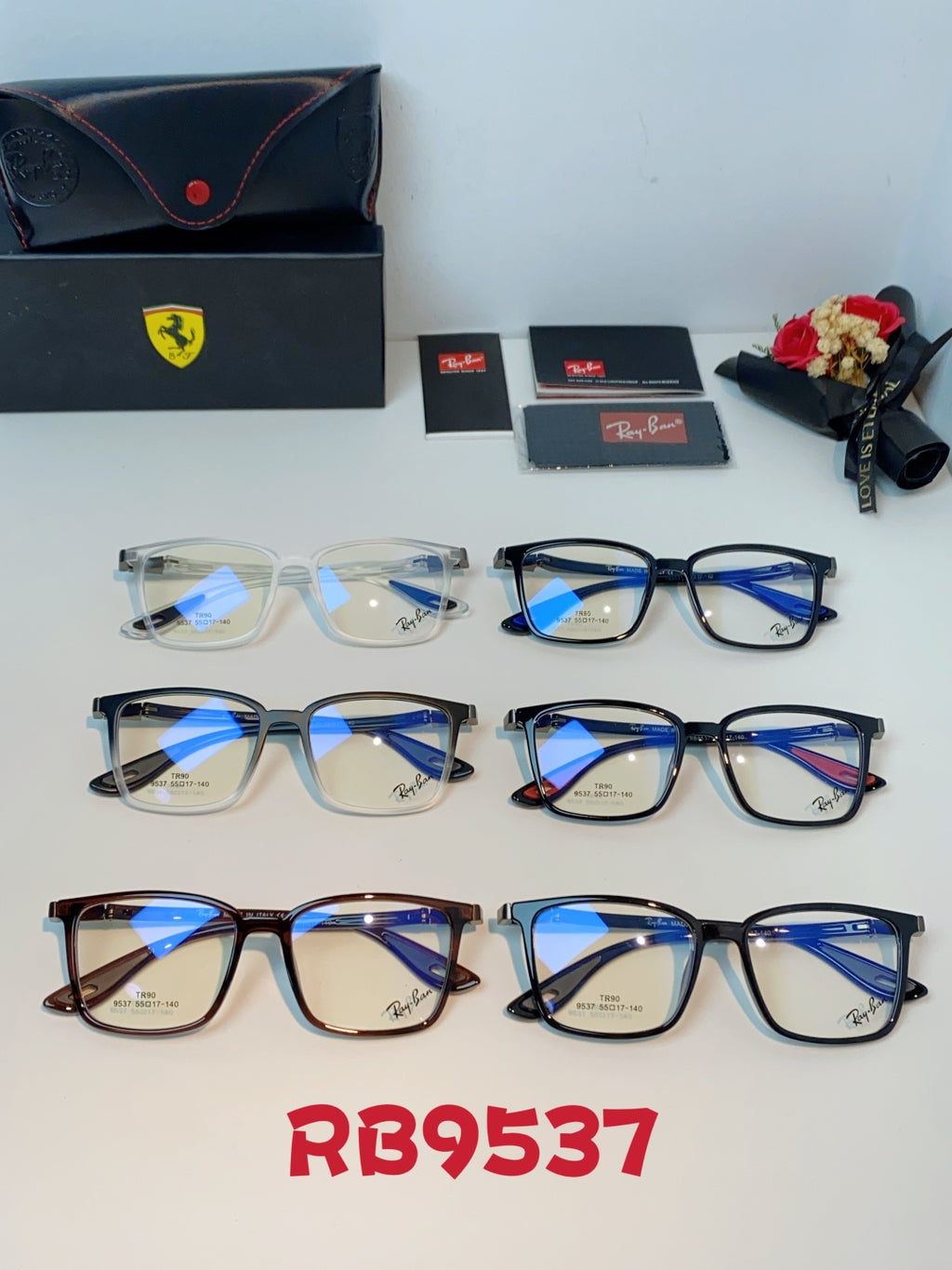 Ray-Ban Blue-Light Acetate Fashion Silver Lens Sunglasses for Men & W - 998580 - detail image 12
