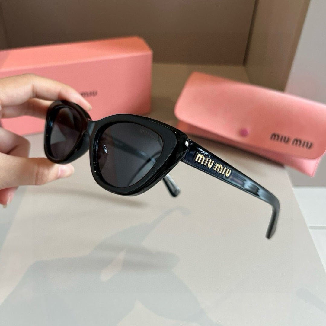 Miu Miu Cat-Eye Silver Lens Sunglasses for Men & Women - 372433 - detail image 3