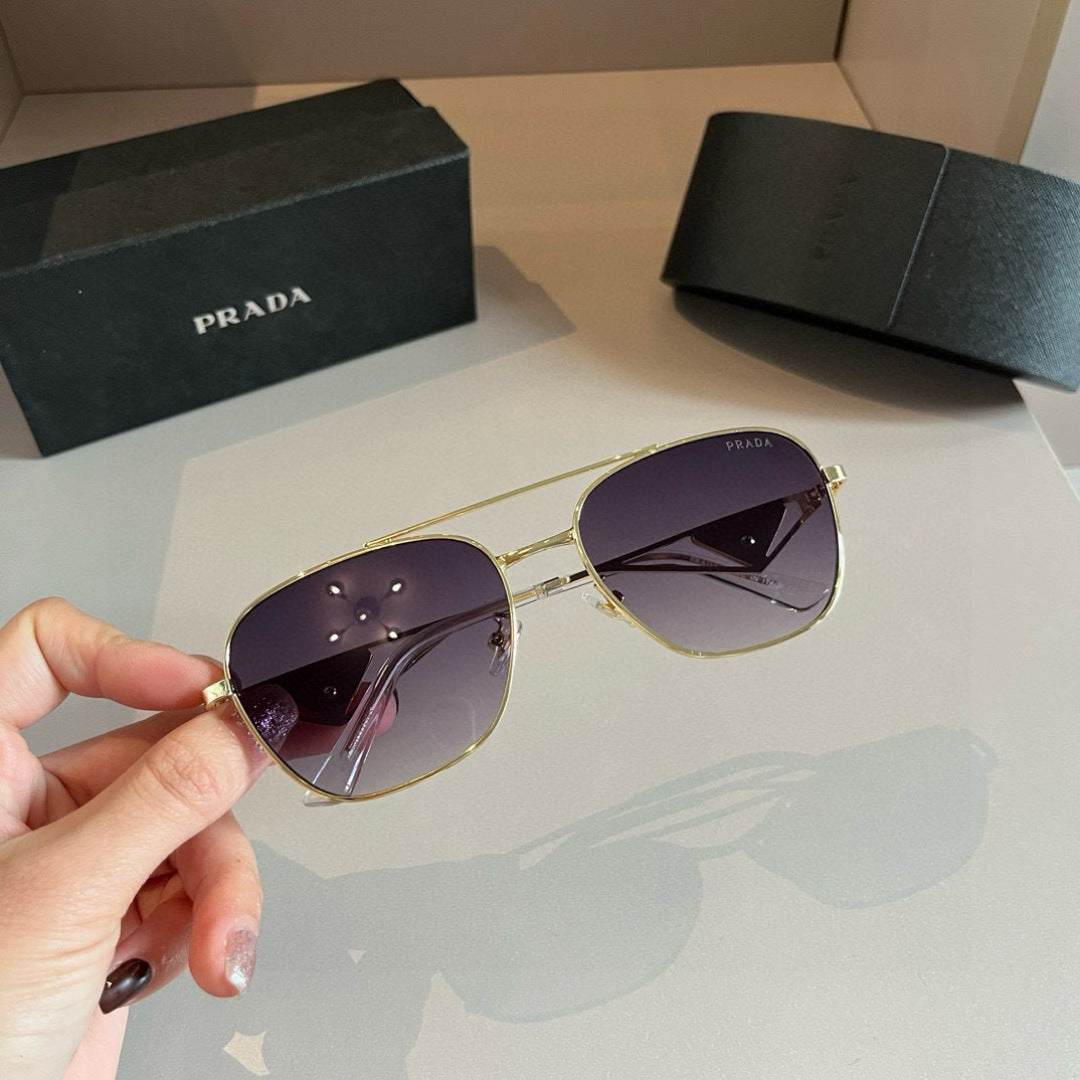 Prada Polarized Fashion Silver Lens Sunglasses for Men - 372134 - detail image 3