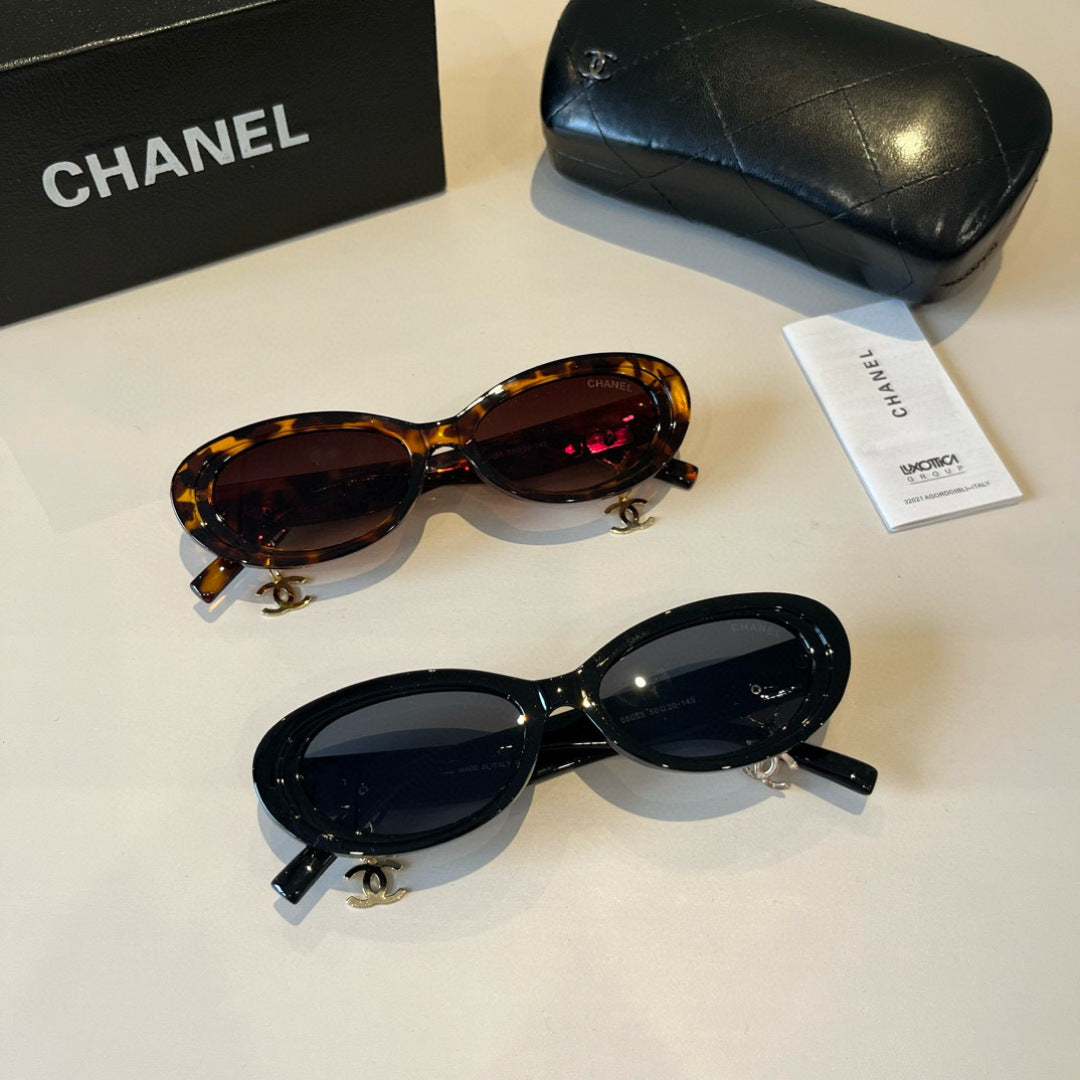 Chanel Oversized Brown Lens Sunglasses for Men & Women - 415347 - detail image 11