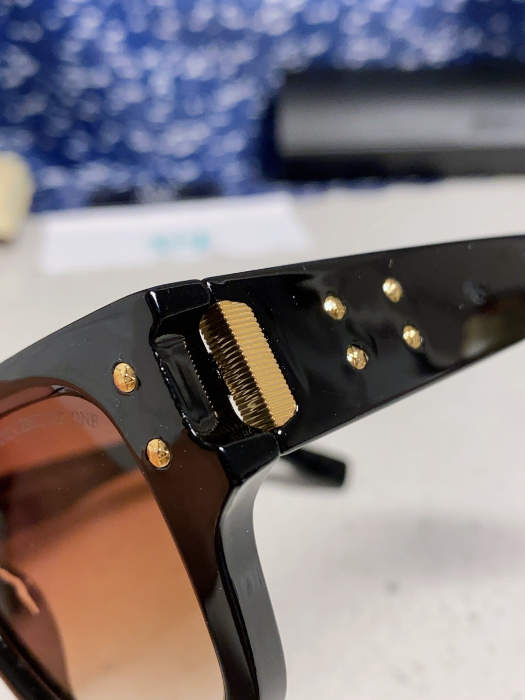 Dita Square Red Lens Sunglasses for Men & Women - detail image 7