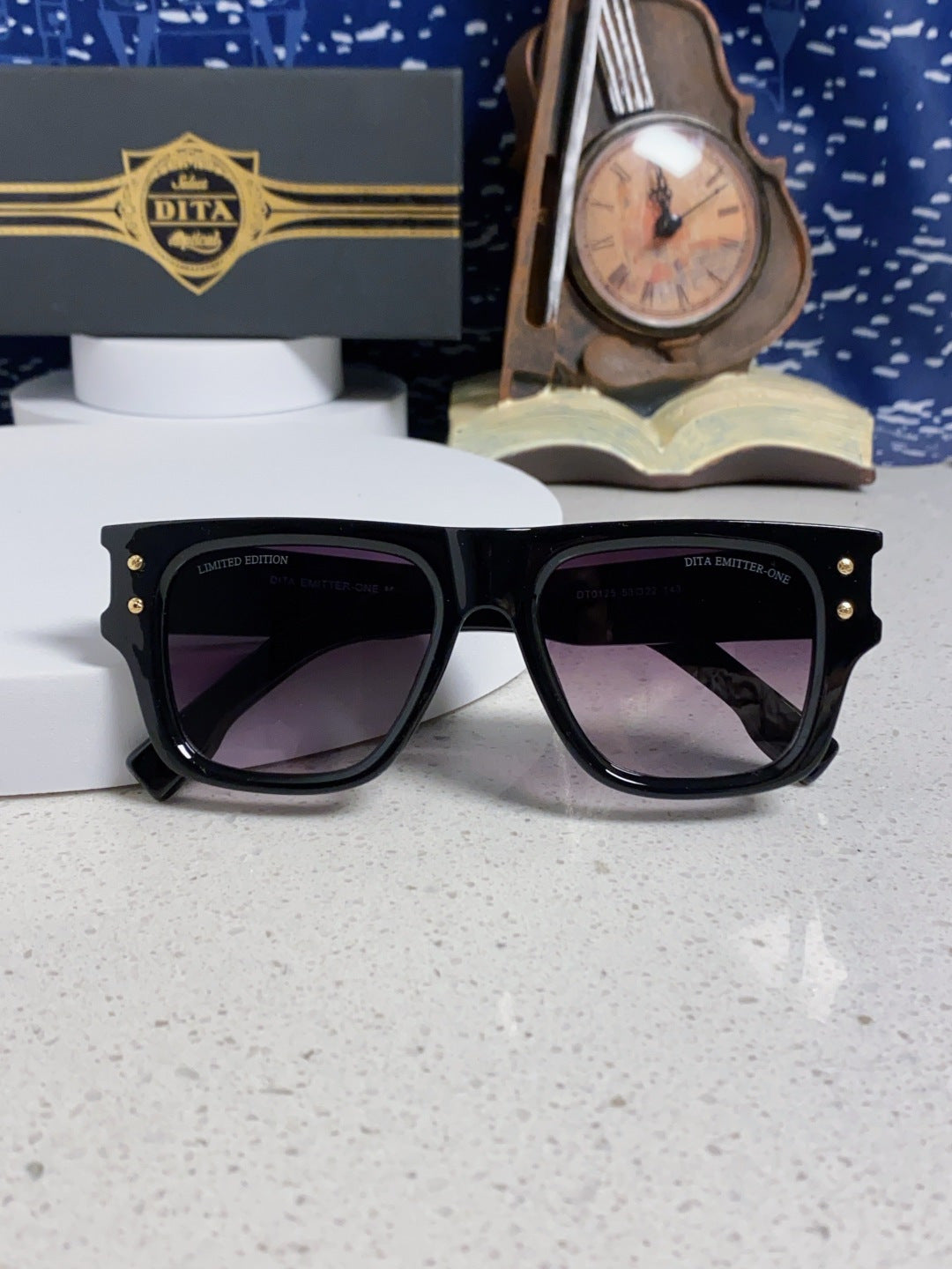 Dita Square Silver Lens Sunglasses for Men & Women - detail image 9