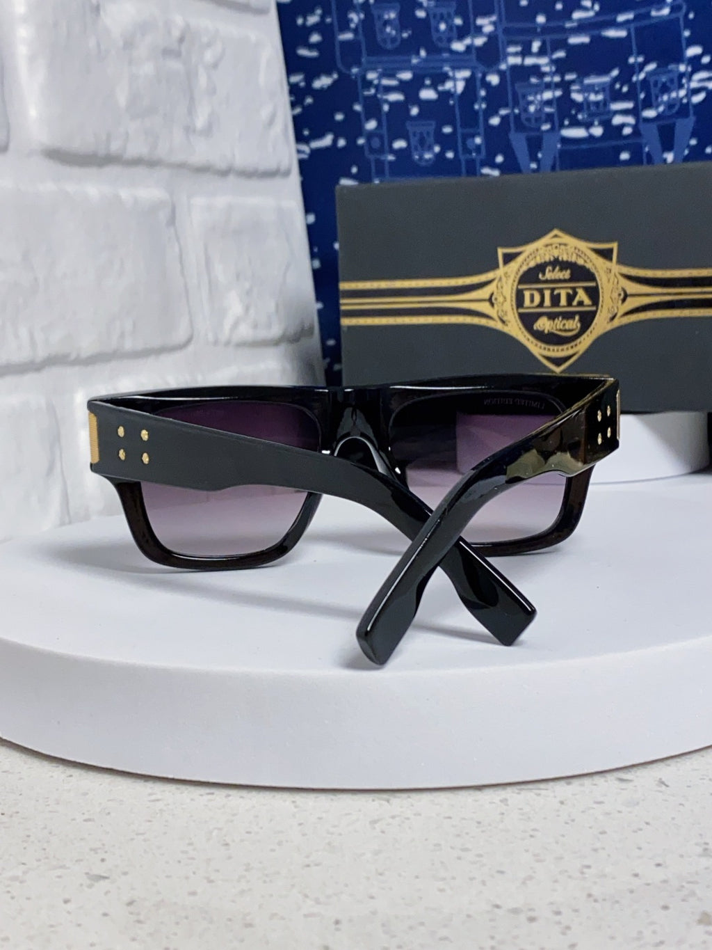 Dita Square Silver Lens Sunglasses for Men & Women - detail image 3