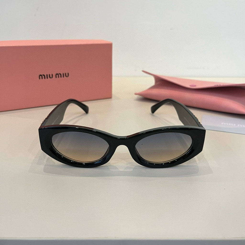 Miu Miu Cat-Eye Silver Lens Sunglasses for Men & Women - 466144 - detail image 2