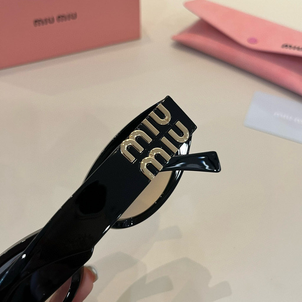 Miu Miu Cat-Eye Silver Lens Sunglasses for Men & Women - 466144 - detail image 7